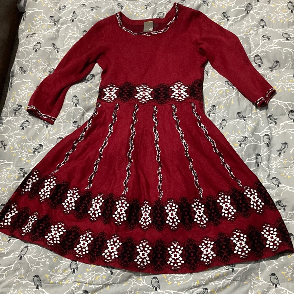 Comfortable sweater dress